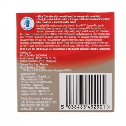 Bao cao su Durex Fetherlite Ultima, Hộp 03 cái