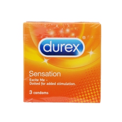 Bao Cao Su Durex Sensation 3S (3 cái)