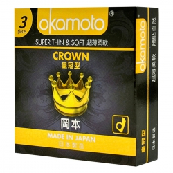 Bao Cao Su Okamoto Crown, Hộp 3 Cái