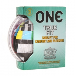 Bao cao su One True Fit 49mm Hộp 3 cái