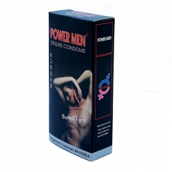 Bao cao su Power Men Dotted, Hộp 12 cái Bao cao su Power Men Dotted, Hộp 12 cái