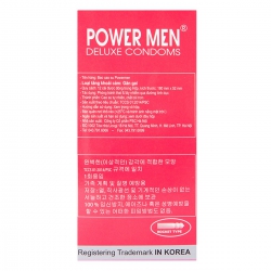 Bao cao su Power Men Rocket, Hộp 12 cái