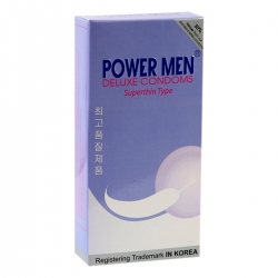 Bao cao su Power Men Superthin, Hộp 12 cái