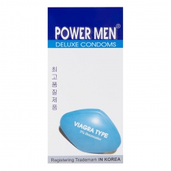 Bao Cao Su Power Men Viagra, Hộp 12 Cái