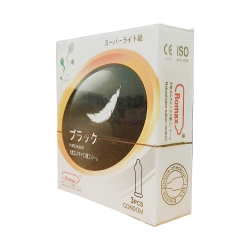 Bao cao su Romax Pure Black (3 cái)