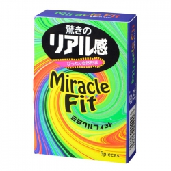 Bao Cao Su Sagami Miracle Fit, Hộp 05 Cái