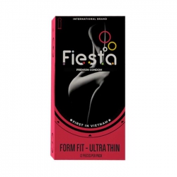 Bao cao su siêu mỏng ôm khít Fiesta Form Fit Ultra Thin, Hộp 12 cái Bao cao su siêu mỏng ôm khít Fiesta Form Fit Ultra Thin, Hộp 12 cái