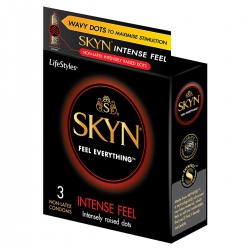 Bao Cao Su SKYN INTENSE FEEL, Hộp 3 Cái