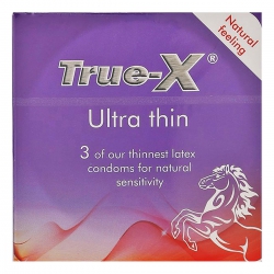 Bao Cao Su True-X Ultra Thin Siêu Mỏng (Hộp 3 cái) Bao Cao Su True-X Ultra Thin Siêu Mỏng (Hộp 3 cái)
