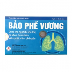 Bảo Phế Vương giúp giảm ho, giảm đờm