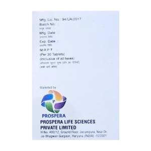 Barade 0.5 Prospera 30 viên Barade 0.5 Prospera 30 viên