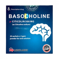 Basocholine 500mg Mediplantex 20 gói x 2g Basocholine 500mg Mediplantex 20 gói x 2g