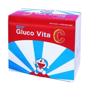 BDF Gluco Vita C Bidiphar 30 gói x 10 viên - Giúp tăng sức đề kháng cơ thể