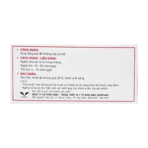 BDF Gluco Vita C Bidiphar 30 gói x 10 viên - Giúp tăng sức đề kháng cơ thể