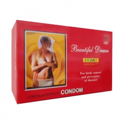 Bao cao su Beautiful Dream HK, Hộp 96 cái ( 12H x 8 bao )