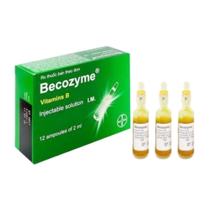 Becozyme Vitamins B Bayer 12 lọ x 2ml