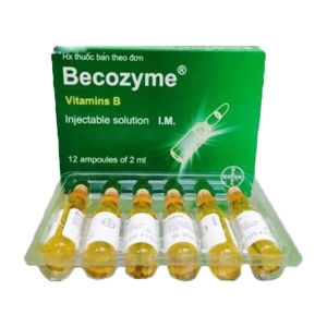 Becozyme Vitamins B Bayer 12 lọ x 2ml