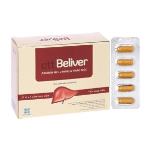 Beliver CTT Pharma 12 vỉ x 5 viên - Hỗ trợ bảo vệ gan