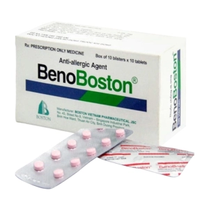 Benoboston Boston Pharma 10 vỉ x 10 viên (Betamethasone + Dexchlorpheniramine)