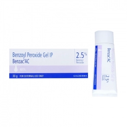 Benzoyl Peroxide Gel IP 2.5% Benzac AC Gel 30g - Gel trị mụn Benzoyl Peroxide Gel IP 2.5% Benzac AC Gel 30g - Gel trị mụn