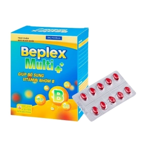 Beplex Multi DHG 10 vỉ x 10 viên - Viên uống bổ sung Vitamin nhóm B Beplex Multi DHG 10 vỉ x 10 viên - Viên uống bổ sung Vitamin nhóm B