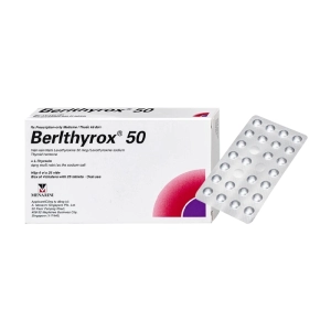 Berlthyrox 50 Menarini 4 vỉ x 25 viên (Levothyroxine)