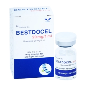 Bestdocel 20mg/1ml Bidiphar 1 lọ (Docetaxel)