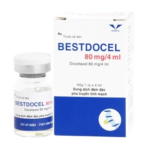 Bestdocel 80mg/4ml Bidiphar 1 lọ (Docetaxel)