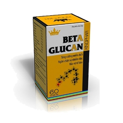 Beta Glucan Kingphar hỗ trợ điều trị ung thư, Hộp 30 viên