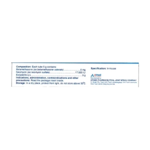 Betacort Apimed tuýp 5g (Betamethasone + Neomycin)
