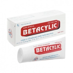 Betacylic ointment Mekophar 15gr - Thuốc mỡ trị viêm da dị ứng