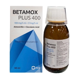 Betamox Plus 400 Atral 60ml (Amoxicillin + Acid clavulanic)