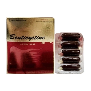 Beuticystine 500mg Medisun 12 vỉ x 5 viên Beuticystine 500mg Medisun 12 vỉ x 5 viên