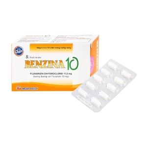 Benzina 10 Mediplantex 6 vỉ x 10 viên Benzina 10 Mediplantex 6 vỉ x 10 viên