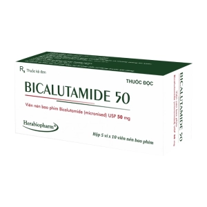 Bicalutamide 50 Herabiopharm 5 vỉ x 10 viên (Bicalutamide)