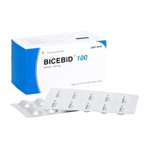 Bicebid 100 Bidiphar 10 vỉ x 10 viên (Cefixim trihydrat)