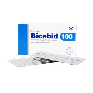 Bicebid 100 Bidiphar 2 vỉ x 10 viên (Cefixim trihydrat)