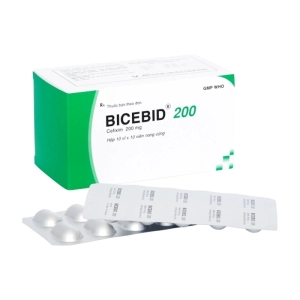 Bicebid 200 Bidiphar 10 vỉ x 10 viên (Cefixim trihydrat)