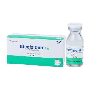 Bicefzidim 1g Bidiphar 10 lọ (Ceftazidim)
