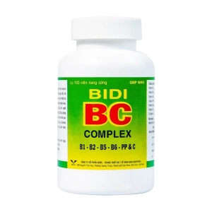 Bidi BC Complex Bidiphar lọ 100 viên
