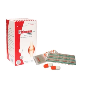 Bidisamin 250 Bidiphar 10 vỉ x 10 viên (Glucosamin sulfat)