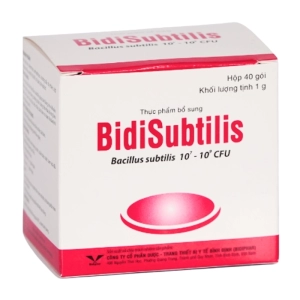 Bidisubtilis Bidiphar 40 gói x x 1g - Bổ sung lợi khuẩn