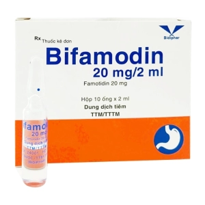 Bifamodin 20mg/2ml Bidiphar 10 ống (Famotidine)