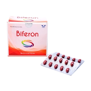 Biferon Bidiphar 10 vỉ x 10 viên - Bổ sung thiếu sắt, acid folic