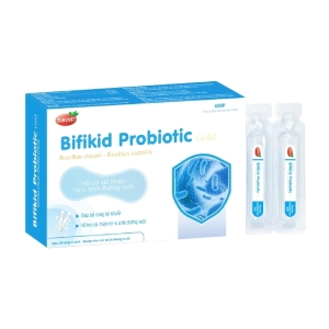Bifikid Probiotic Gold Eurovit 20 ống x 5ml - Bổ sung lợi khuẩn