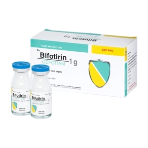 Bifotirin 1g Bidiphar 10 lọ (Cefotiam)