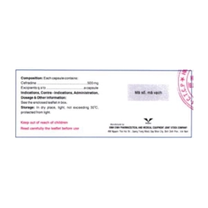 Bifradin 500mg Bidiphar 10 vỉ x 10 viên (Cefradin)