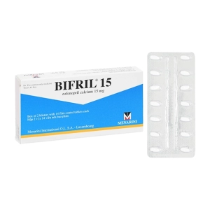 Bifril 15 Menarini 2 vỉ x 14 viên Bifril 15 Menarini 2 vỉ x 14 viên