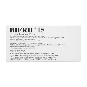 Bifril 15 Menarini 2 vỉ x 14 viên