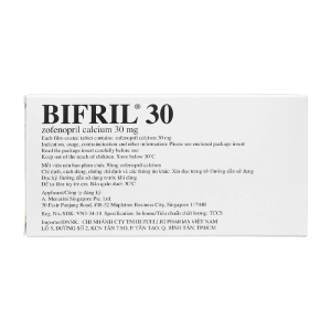 Bifril 30 Menarini 2 vỉ x 14 viên